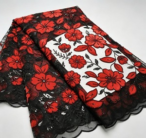 Aplique de Terciopelo Bordado con Lentejuelas Multicolor para Vestido de Quinceañera, Banquete, Niñas - Product Image 1