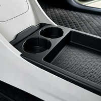 Plateau de rangement sous console antidérapant en TPE, ajustement parfait, pour Geely Xingyuan EX2 2026 – Vente directe usine