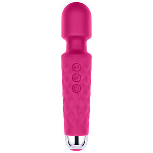 20 kecepatan kuat wanita klitoris dewasa Masturbator mainan seks Vagina beton USB Dildo berguna pemijat Vagina AV tongkat <span class=keywords><strong>Vibrator</strong></span> - Product Image 2