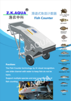 Compteur de poissons intelligent à affichage numérique automatique 2025 en acier inoxydable 304, autre équipement d'aquaculture, machine de comptage de poissons
