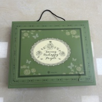 Amour surprise personnalisé calendrier de l'avent cadeau d'anniversaire Date boîte matériaux recyclés revêtement UV mat stratification gaufrage Type de dossier