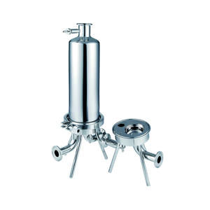 สุขาภิบาลสแตนเลส 304/316 ไวน์<span class=keywords><strong>เบียร์</strong></span>ไมโครกรอง 10 นิ้วของเหลว micro-hole <span class=keywords><strong>กด</strong></span><span class=keywords><strong>เครื่อง</strong></span>น้ํากรองน้ํามันปรุงอาหาร - Product Image 3