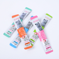 Friandises pour animaux de compagnie, fourniture d'usine, nourriture humide pour chats, haute teneur en protéines, saveurs de bœuf, de poulet et de légumes, sans céréales, sans antibiotiques, pour chats de tous âges