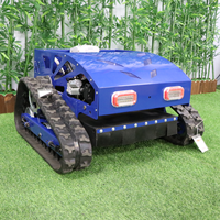 Tondeuse à gazon robotisée télécommandée, moteur à essence, multifonction, coupe de l'herbe, élimination des mauvaises herbes pour la maison, le jardin, la ferme