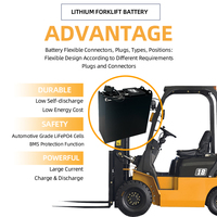 Batterie au lithium-ion à prix raisonnable pour chariot élévateur 24v 300ah Batterie de chariot élévateur au lithium pour chariot élévateur électrique Toyota