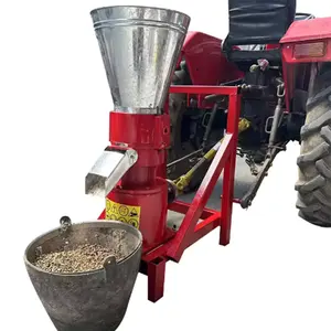 Pto Tractor Feed Processing Silage Machine Wheat Flour Pelletizer Machine