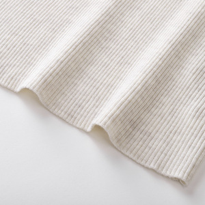 Maglione in Lana con <span class=keywords><strong>Piume</strong></span> Monospalla, Design Elegante di Alta Moda Coreana, Slim Fit, Primaverile per Donna - Product Image 4