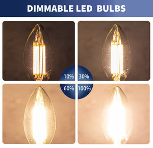 مصباح إضاءة شمع E26 قابل للوميض بدون وميض بسعر رخيص من المصنع مباشرة مصباح إضاءة ليد بقوة 800 لومن <span class=keywords><strong>LED</strong></span> مصباح زجاجي للسكن - Product Image 3