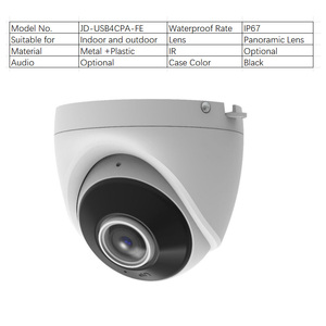 Cámara Domo USB con Lente Ojo de Pez 1080P, Impermeable IP67, Gran Angular, Carcasa de Nuevo Diseño, Cámara de Seguridad CCTV HD para Interiores y Exteriores - Product Image 5