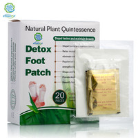 Nieuw Product Uit China 20 Zakken/doos Hoge Kwaliteit Gezondheidszorg Product Kinoki Detox Foot Pads