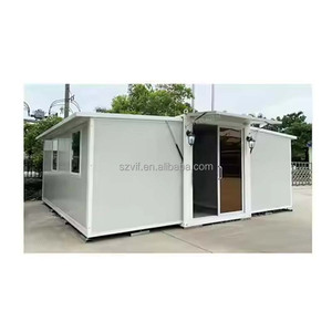 40英尺移动住宅用外贸集装箱快速拼箱折叠箱双翼活动板别墅住宅 - Product Image 4