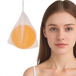Jabón Sólido Purificante de Caqui Hidratante de 100g con Efecto Desodorante para Reducir Granos y Acné con Red de <span class=keywords><strong>Espuma</strong></span> - Product Image 2