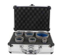 OUDU Offre Spéciale Kit de Scies Cloches Diamantées Brasées - Forets à Carotter Diamantés Haute Performance pour le Perçage du Métal avec Garantie de 1 An
