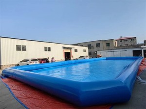 <span class=keywords><strong>Piscina</strong></span> Inflable Portátil <span class=keywords><strong>con</strong></span> Sellado Térmico |    <span class=keywords><strong>Piscina</strong></span> de Agua Poco Profunda para Juegos, Demostraciones y Aplicaciones Acuáticas Multiusos - Product Image 5