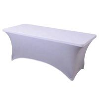 Salon de beauté Massage élastique couvre-lit haute extensible mariage hôtel anniversaire Table couverture déco nappe