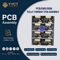 Servicio de Ensamblaje de PCB de Alta Frecuencia RF, Fabricación de Prototipos de Circuitos Impresos Multicapa Personalizados, Proveedor de Producción Rápida