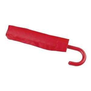 Paraguas Plegable Compacto Rojo Automático 190T con Logotipo, 97 cm de Diámetro, para Protección Contra la Lluvia, Diseño de Tres Pliegues - Product Image 3