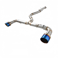 Tuyaux d'échappement Catback Racing en acier inoxydable 304 avec silencieux pour Toyota GR Yaris Première Génération 1.6T 2020-2024 – Libération de puissance à haut régime complète