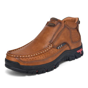 2025 nouveaux hommes transfrontaliers pour Martin bottes chaudes grande taille <span class=keywords><strong>Chukka</strong></span> chaussures en cuir décontractées chaussons d'extérieur - Product Image 6