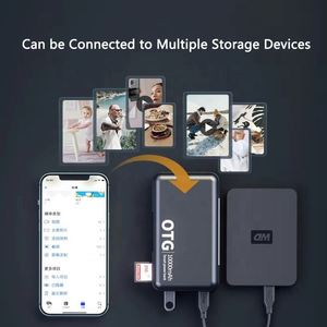 เครื่องอ่านการ์ด Tf U Disk Sd แบบสามในหนึ่งเดียว ความเร็วในการอัปโหลด 30-80M/S กำลังไฟ 15W สำหรับโดรนและการถ่ายภาพกลางแจ้ง - Product Image 2