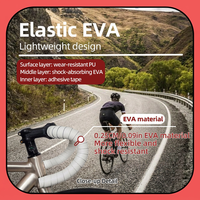 MOTSUV Rennrad-Lenkerband Anti-Rutsch PU Hochelastisches EVA Anti-Rutsch-Textur DIY Fahrrad-Zubehör Lenkerumwicklung
