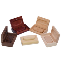Set de Regalo en Caja de Madera con Memoria USB Flash 2.0 de 1GB 2GB 4GB y Pen Drive 3.0 de 8GB 16GB 32GB 64GB con Logotipo Grabado Gratis