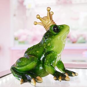 Trending Products 2024 New Arrivals Home Collectible Blue <strong>Frog</strong> <strong>Figurines</strong> <strong>Frog</strong> <strong>Prince</strong> <strong>Figurines</strong> Animal Mold Ornament