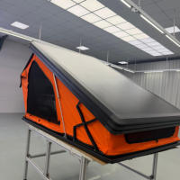 Tente de toit rigide en aluminium pour camping en extérieur, modèle RTT 4x4, avec échelle, en tissu Oxford, toutes saisons