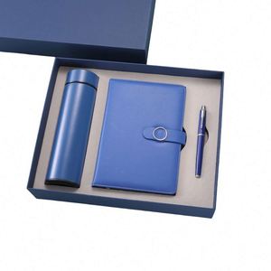 Ensemble cadeau d'affaires de haute qualité 2025, tasse isotherme, carnet A5, boîte cadeau, activités de réunion d'entreprise, logo personnalisé, nouvel ensemble de carnets - Product Image 1