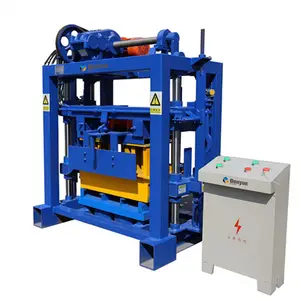 southeast asia small brick making machine concrete cement block making machine with mixer