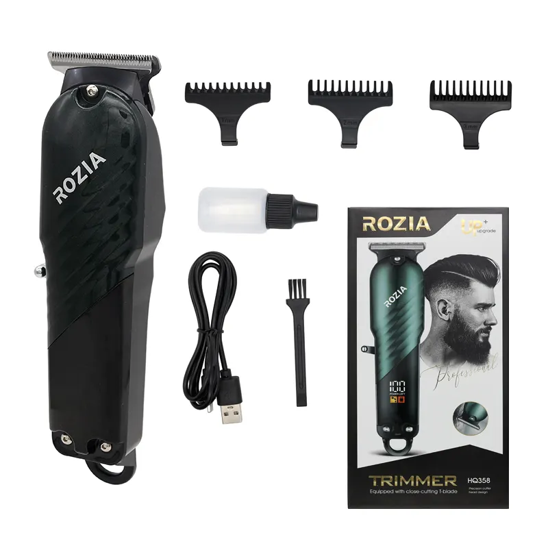 Rozia Electric Hair trimmer & clippers hair clipper blade machine professional hair cutting machine For Men