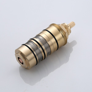 Noyau de vanne thermostatique en laiton 130156 pour pièces de réparation de douche, surface polie, installation facile - Product Image 3
