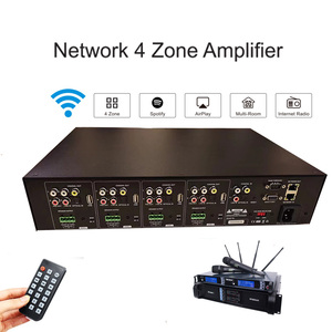 <span class=keywords><strong>Amplificador</strong></span> de sonido profesional multizona, <span class=keywords><strong>Amplificador</strong></span> de audio de 8 canales, 4 zonas, wifi, <span class=keywords><strong>alexa</strong></span> y google - Product Image 4
