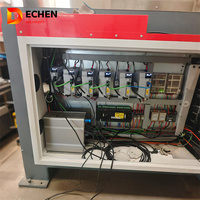 Scie à pont CNC 5 axes pour la découpe de pierre, granit et marbre, moteur PLC, marque DECHEN, taille de dalle 3200x2200mm, épaisseur maximale 350mm
