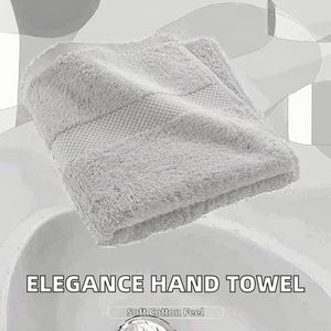Serviette de toilette Douceur D'Intérieur Élégance (50x90cm) Perle 100% Coton Uni Couleur Unie - Product Image 2