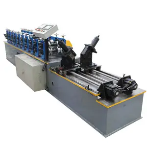 Otomatik C & U kanal çelik saplama kafes üretim hattı ışık göstergesi çelik rulo şekillendirme makinesi