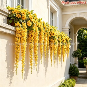 Guirnaldas de Girasoles Artificiales de 230 cm para Decoración de Bodas al Aire Libre - Product Image 2