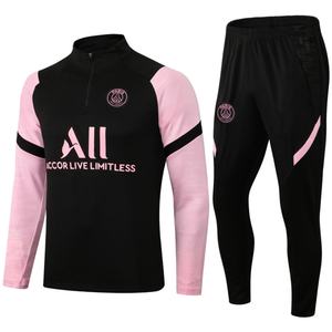 Traje de Entrenamiento de Fútbol Paris, Rayado, Unisex, para Chelsea, West Ham United, Atlético de <span class=keywords><strong>Madrid</strong></span>, Argelia, Verano, Manga Larga, Acrílico - Product Image 1