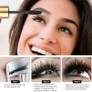 Nouveau Mascara Volumisant Liquide 4D Waterproof Effet Fibres pour Cils, Longue Tenue, Style Tendance 2025, Vente en Gros - Product Image 4