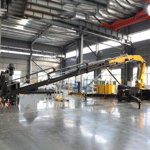 بيع المصنع مباشرة بوب رفع الصين 10 طن قابلة للطي ذراع شاحنة رافعة محمولة مع مسكة وركائز - Product Image 3