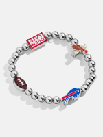 Bracelet de perles personnalisable Bijoux Team Series Raiders Philadelphia Eagles SF 49ers Dallas en acier inoxydable