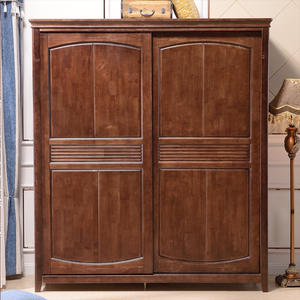 Armoire moderne en bois massif pour chambre à coucher Armoire pour chambre à coucher Mobilier - Product Image 1