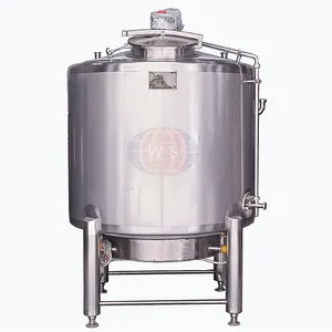 Agitator Agitator Factory Outlet Food Grade Stainless Steel 304/316 Tanks Electric Heating Mixing Tanks Aging Tank With Agitator