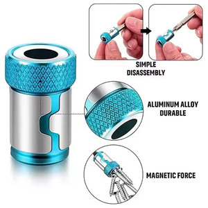 6 Pcs Universal Screwdriver Magnetic Ring Holder Anti-Corrosion Strong Magnetizer for Screws Nuts Attract Magnetizer Screwdriver - Product Image 2
