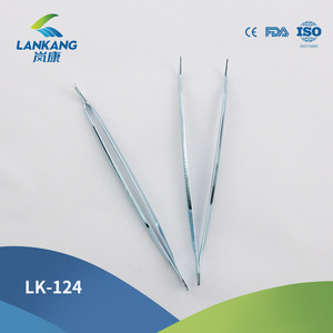 LK-124 คีมตรวจช่องปาก คีมสแตนเลสโค้งยาวหนาสำหรับการผ่าตัดทางทันตกรรม - Product Image 3