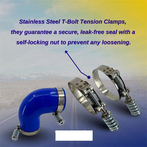 लैंटंग कस्टम रंग/आकार प्रबलित हुमप रेडिएटर एयर सेवन टरबाइन सिलिकॉन इंटरकोलर नली nbr एडेम/गंध उच्च प्रवाह कार - Product Image 5