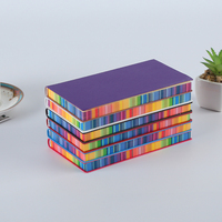Carnet de voyage A6 personnalisable à couverture souple, agenda en cuir PU avec reliure cousue à la main