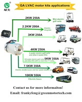 Accessoires de conversion de véhicule à essence en véhicule électrique 20KW