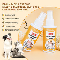 USMILE Spray buccal liquide pour chiens et chats, marque privée - Haleine fraîche, dents blanches brillantes, prévention du tartre et de la plaque dentaire, à base de plantes naturelles
