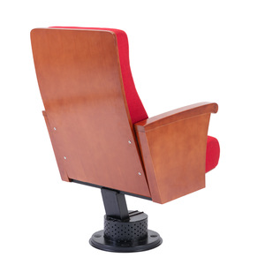 Silla de Teatro Individual Hechuang Poetry Roja con Reposabrazos para Auditorio, Sala de Conferencias, Cine, Modelo P512 - Product Image 2